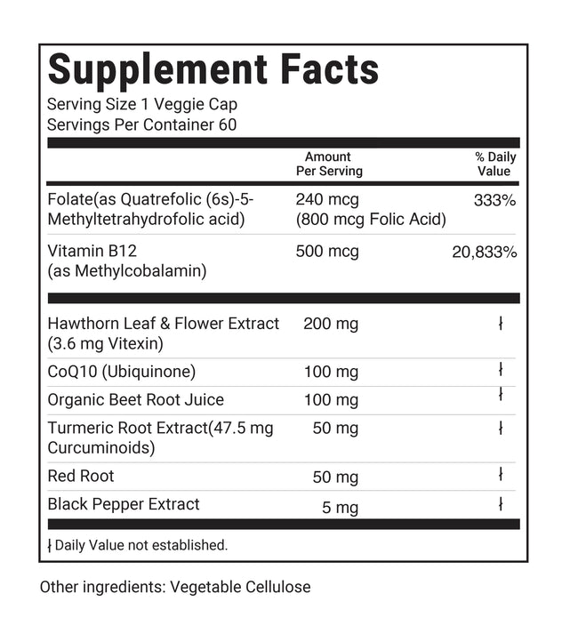 Heart Turmeric Complete Plus CoQ10 Capsules by Herbaly