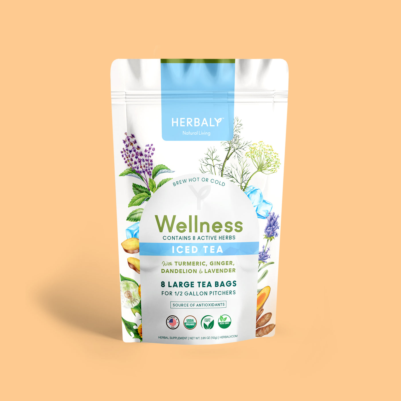 Wellness Tea: A Functional Herbal Tea - Herbaly